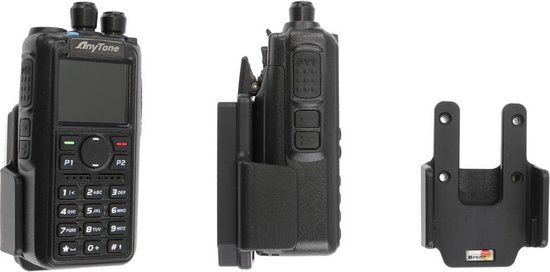 Brodit 710184 houder Passieve houder Tweewegsradio Zwart