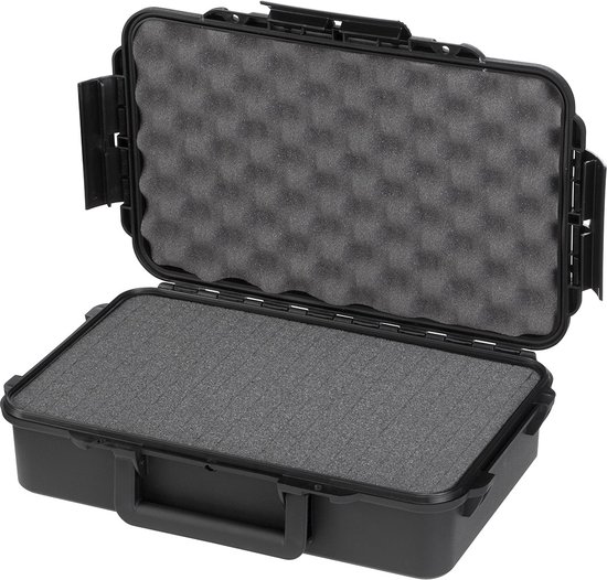 Gaffergear camera koffer 04 zwart - incl. plukschuim - 23,000000 x 8,600000  x... | bol.com