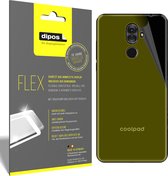 dipos I 3x Beschermfolie 100% compatibel met Coolpad Note 8 Rückseite Folie I 3D Full Cover screen-protector