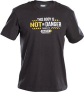 Dassy Alonso T-shirt met bedrukking 710002 - Zwart - 4XL