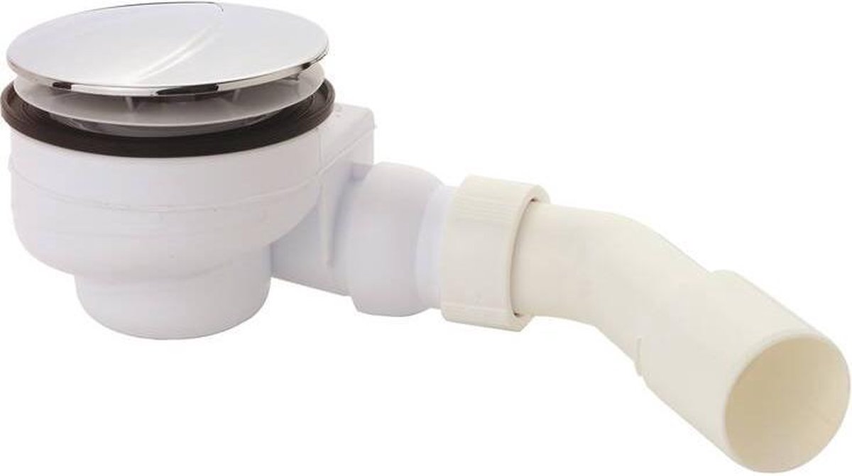 KIRCHHOFF Douche en bad afvoer - 90 mm - Met deksel - 110 mm - Wit