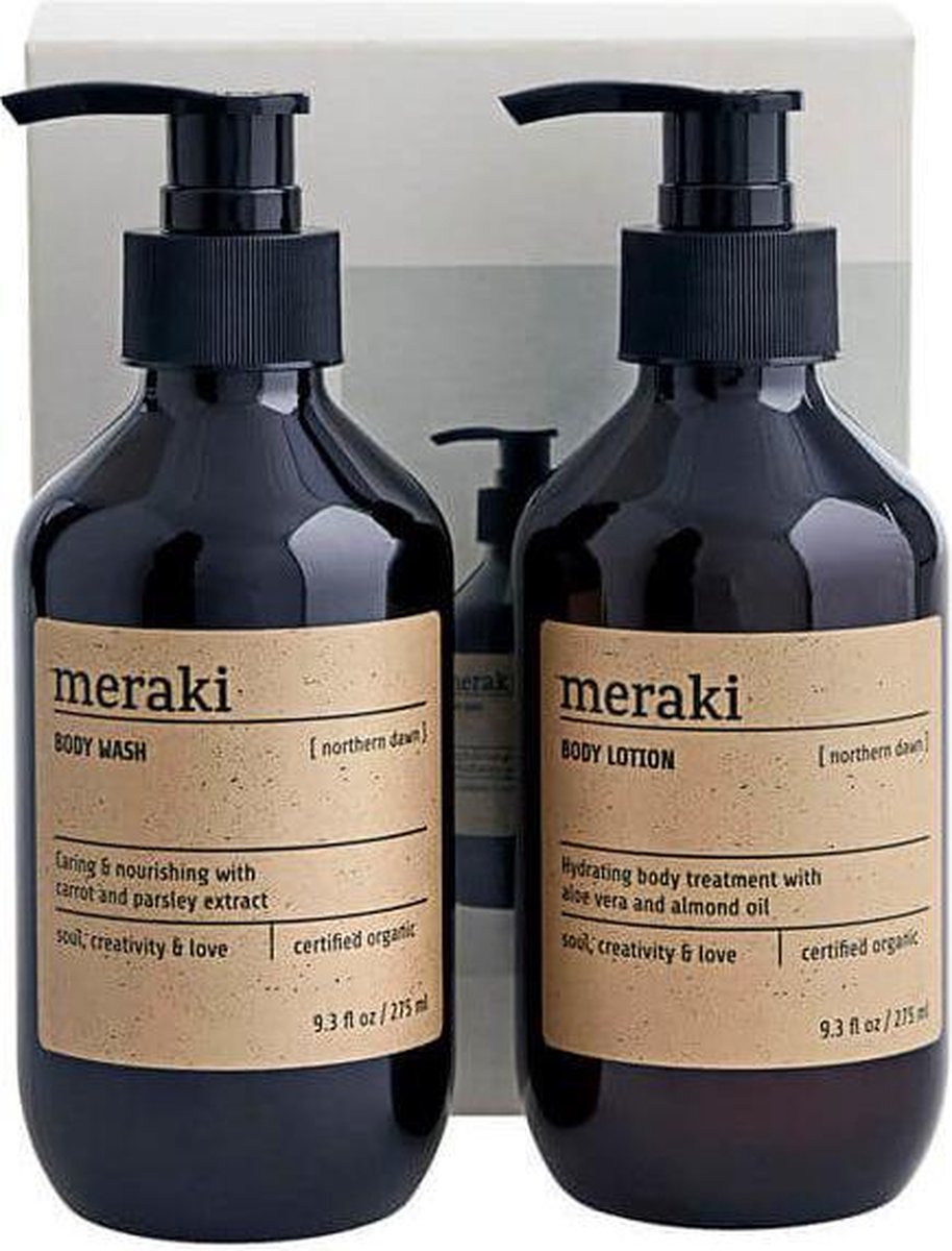 Goedkoopste Meraki - Cadeauset Body Wash Northern Dawn