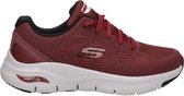 Skechers Arch Fit heren sneaker - Bordo - Maat 41