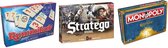 Spellenbundel - 3 Stuks - Rummikub & Stratego & Monopoly Efteling