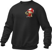 Gamer Kleding - Weed Smoker Toad - Gaming Trui - Steamer - Mario Bros