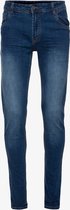 Unsigned comfort stretch fit heren jeans lengte 34 - Blauw - Maat 36/34