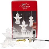deco-engel knutselset tweedelig 3 stuks