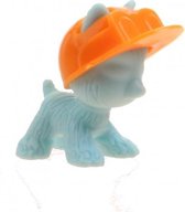 bouwset mini Cathorse blauw/oranje 3 cm