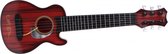 gitaar 6 snaren rood 45cm