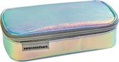 etui Flip Flop junior 21,5 cm polyester zilver