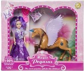 speelset tienerpop met pegasus