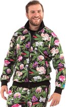 Grappig & Fout Kostuum | Pablo Discobar Festival Jas Marihuana Hawaii | XXL | Carnaval kostuum | Verkleedkleding