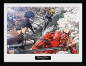ATTACK ON TITAN - Collector Print 30X40 - Fight Scene