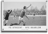 Walljar - FC Utrecht - HFC Haarlem '82 - Muurdecoratie - Plexiglas schilderij