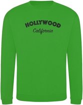 Sweater Hollywood California - Happy green (L)