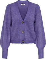 Jacqueline de Yong Vest Jdydrea L/s Short Cardigan Knt Noos 15223312 Veronica/melange Dames Maat - M