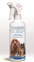 The Pet Doctor - Ontwarrings- en Glansspray Hond 500 ml - Honden - Dierenverzorging - Doet hondenhaar glanzen en ontwarren - Ideaal voor langharige honden - 500 ml