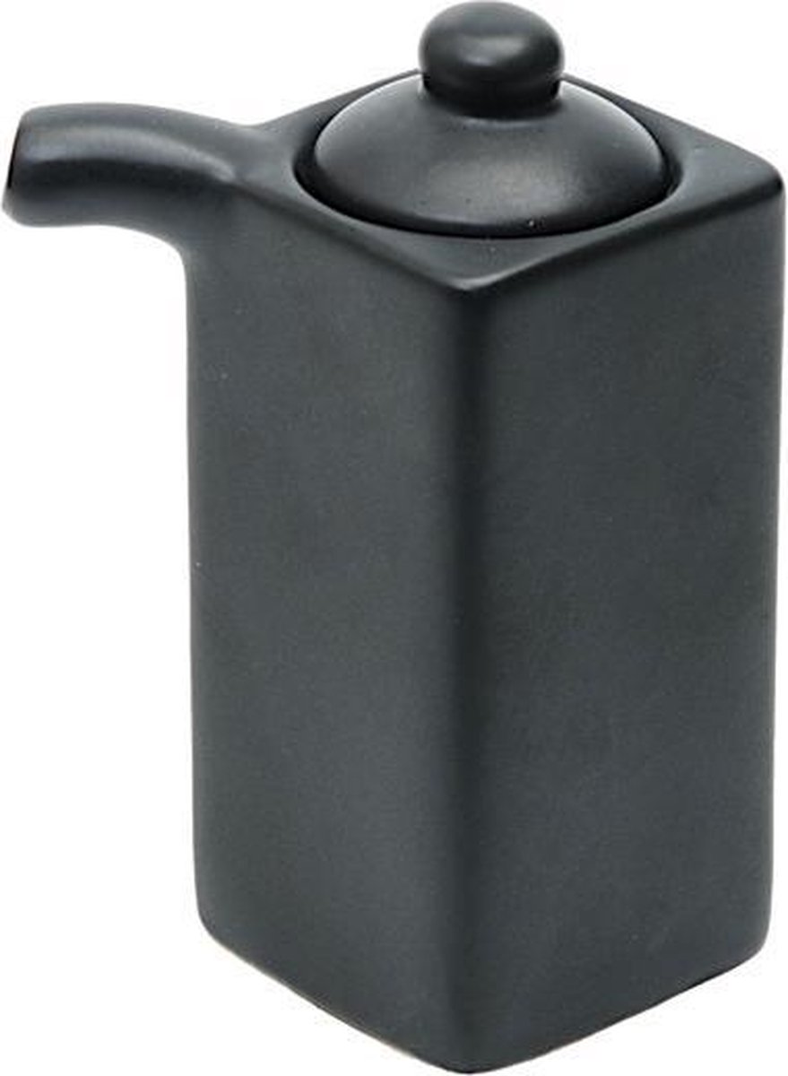 Mat Zwart Sojasaus Kannetje - Black Series - 4.5 x 10.5cm 85ml - 2 stuks -