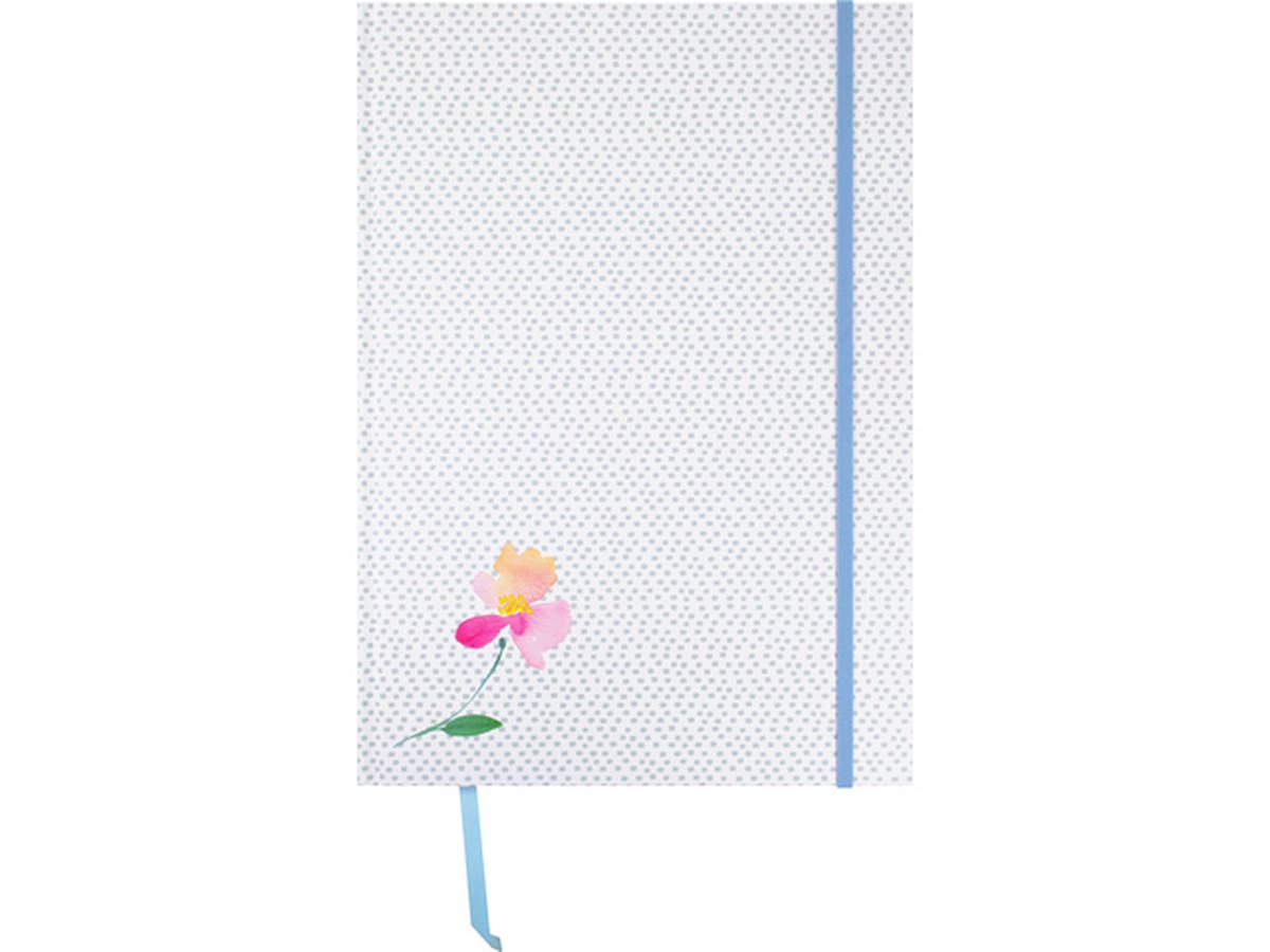 Kangaro Notitieboek flora castle - a4 - ruby - k-24014