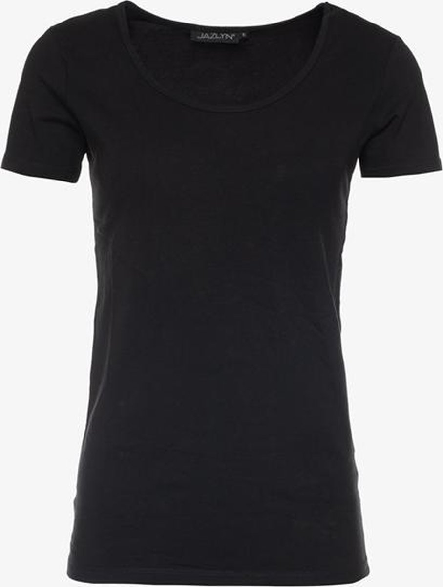 Jazlyn dames t-shirt - Zwart - Maat 3XL