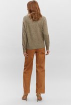 VERO MODA VMDOFFY LS O-NECK BLOUSE GA Dames Trui - Maat XS