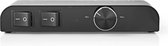Nedis Speaker Control Box - 2 poort(en) - Banana - Luidspreker Impedantie: 4-16 Ohm - Maximale Belasting per Kanaal: 60 W - Volumebediening - Aluminium - Zwart