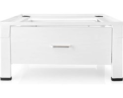 Nedis Wasmachine Verhoger - Ombouw met Opberglade – 150 kg – Wit