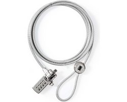 Nedis Notebook-Slot - Type vergrendeling: Digit - 1.80 m - Zink Legering