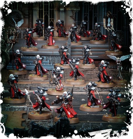 Warhammer 40k - Battle Sisters / Celestian / Dominion Squad - Battle Sister 3 - Miniature Non Peinte