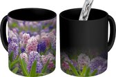 Magische Mok - Foto op Warmte Mok - Hyacint - Bloemen - Planten - 350 ML