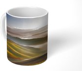 Mok - Toscane - Mist - Landschap - 350 ML - Beker