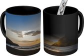 Magische Mok - Foto op Warmte Mok - Zonsondergang op het strand van Saksun - 350 ML