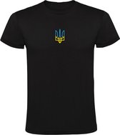 Ukraine Wapen Heren T-shirt - oekraine - vrede - vrijheid - peace