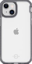 ITSkins Hoesje geschikt voor Apple iPhone 13 Mini Telefoonhoesje Hardcase | ITSkins HybridFrost Backcover Shockproof | Schokbestendig iPhone 13 Mini Telefoonhoesje | Anti Shock Proof - Zwart