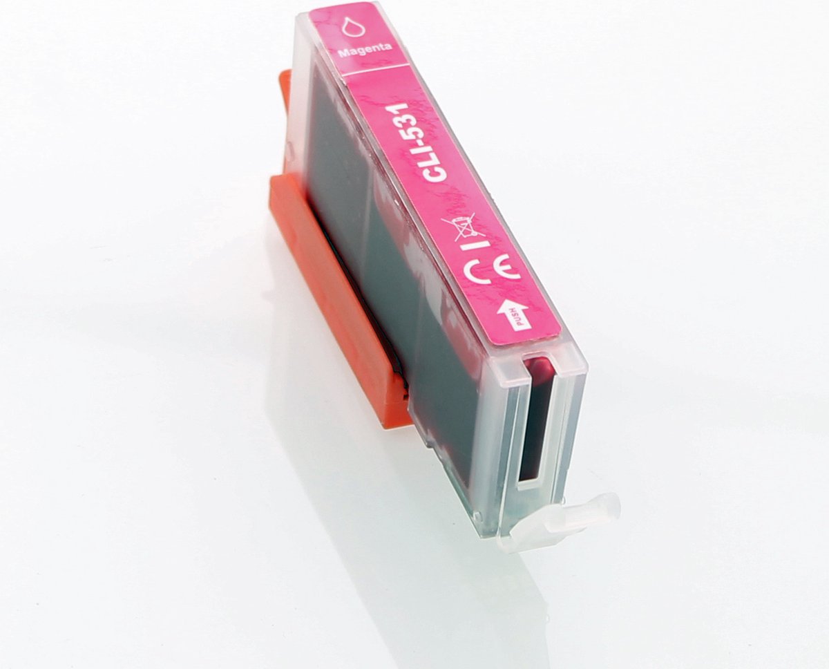 ABC huismerk inkt cartridge geschikt voor Canon CLI-531M magenta Pixma TS8750 TS8751