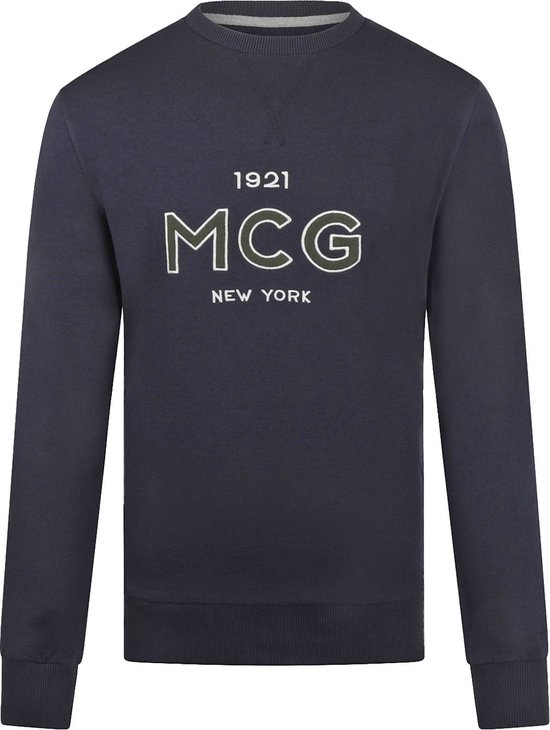 McGregor - Sweater Logo Navy - Heren - Regular-fit
