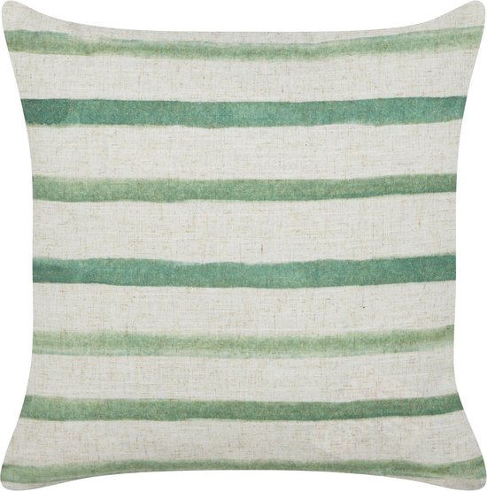 KAFRA - Sierkussen - Groen - 45 x 45 cm - Polyester