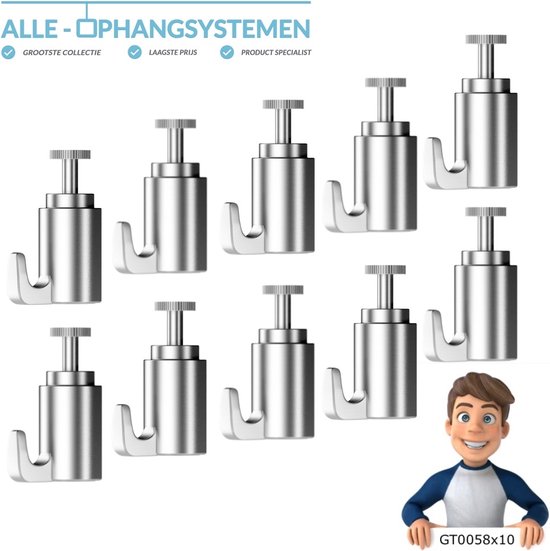 ARTITEQ Ophanghaak Perlon 15 kg 2 stuks kopen