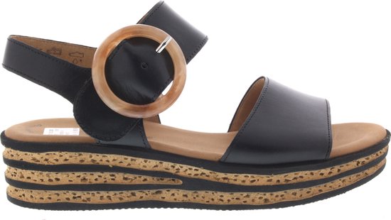 Gabor - Femme - noir - sandales - taille 38