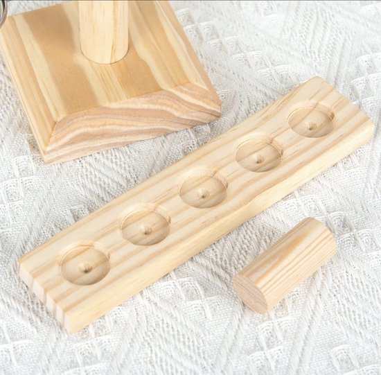 Ring Toss game Ringwerpspel van hout, Hook Toss Battle Game drank