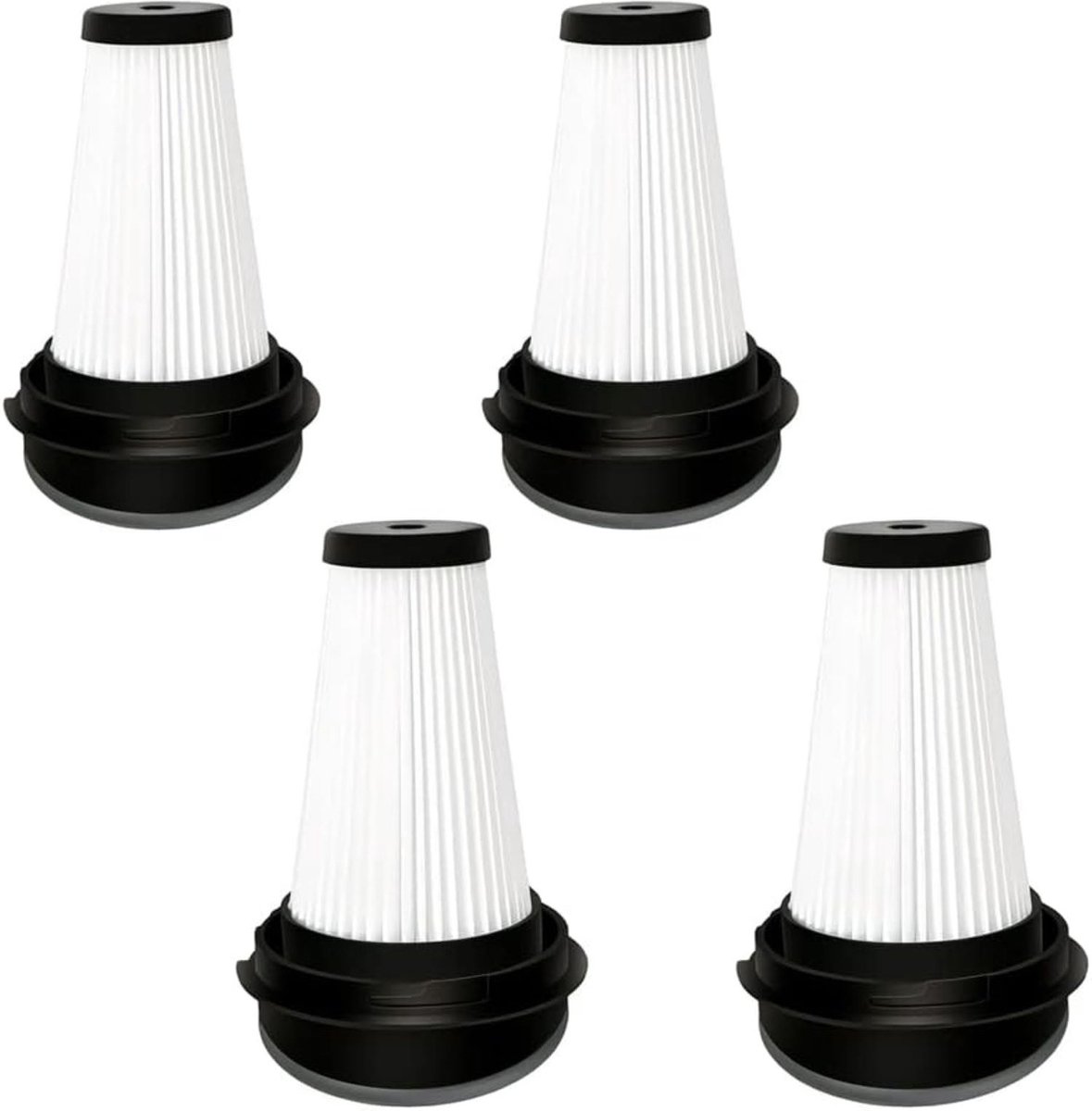 Replacements® Filters geschikt voor Rowenta X-Pert Easy 160 en 360 - ZR5202 - 4 stuks