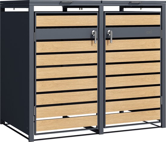 Kliko ombouw voor 2 containers