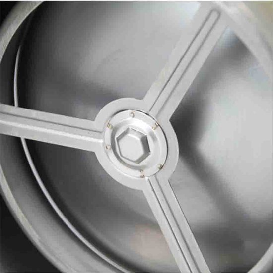 Soupape de ventilation soufflage/évacuation DEC inox avec ressorts de serrage Ø 100 mm - DVI100