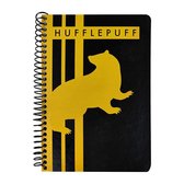 Wizarding World - Harry Potter - A5 Spiraal Notitieboek - Huffelpuf