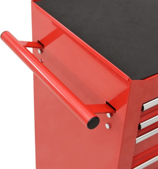 Vidaxl rekstokken 2 st 125 cm staal rood Vidaxl rekstokken 2 st 125 cm staal rood
