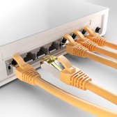 S/FTP CAT6a 10 Gigabit netwerkkabel / geel - LSZH - 3 meter