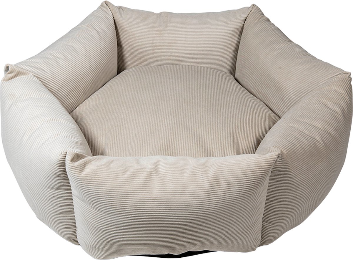 Animal Boulevard Ab10145 - Manden En Kussens - Hond - Ab Hexagon Mand Strandzand-l 90x90x32cm - Maat: L