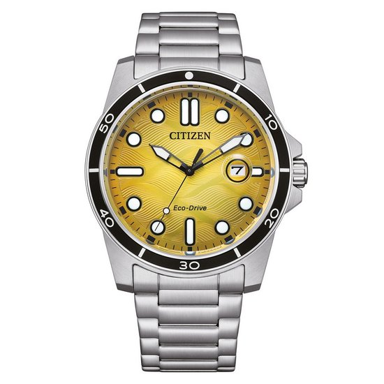 Citizen Sporty Marine AW1816-89X Horloge – Staal – Zilverkleurig – Ø 41 mm