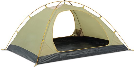 NOMAD® Jade Koepeltent 2 personen | Groen | Slechts 3KG | 2 Persoons Tent Met Binnentent | Waterdicht & Ventilerend | Incl Hoes