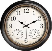 Horloge Murale Écureuil Et Forêt 30cm - Mouvement Silencieux, Design Bois, Parfaite Pour Salon Ou Bureau